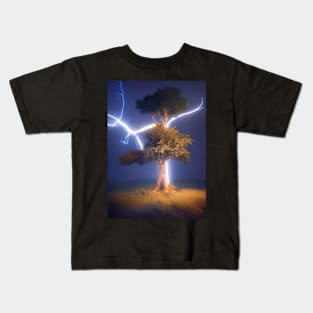 The Lighting Tree. Kids T-Shirt